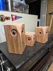 New Wooden Owl Figurine Set - Handmade From Cedar 4 X 4 