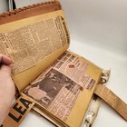 Vintage Scrapbook Photo Album From 1930s Woodward High School Football Toledo Oh