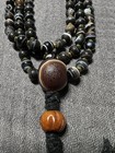 Handmade Tibetan Agate Beads Necklace With Large Chung Agate Centerpiece