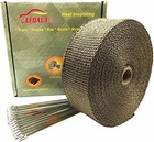 2  X 50ft Titanium Exhaust Heat Wrap Roll