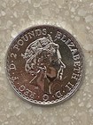2017 Great Britain Britannia 2 Pounds 1 Oz Fine Silver Elizabeth Ii Coin Uncirc 