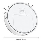 3-in-1 Robot Vacuum Cleaner Usb Rechargeable Smart Auto Floor Sweeper