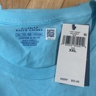 New Polo Ralph Lauren Men s Custom Slim Fit Blue Crewneck T-shirt Size Xxl Nwt