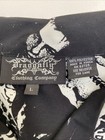 Sex Pistols Tour Dates Dragonfly Short Sleeve Button Shirt Mens Large Punk Rock
