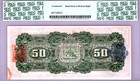 Oriental Bank Of Mexico 50 Pesos Pcgs 58 Choice Au New Pick  S384c