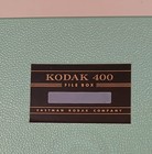 Vintage Kodak Kodaslide 400 Slide Storage File Box W  Dividers-eastman Kodak