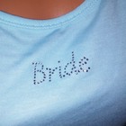 Secret Treasures Sleepwear Set Tank Top   Shorts Blue White Bride Bridal