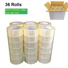 3 Rolls Clear Packing Tape 2  X 110 Yards Heavy Duty Box Shipping Sealing Bulk