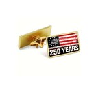 Usa Flag America 250 Years Patriotic 1776- 2026 Enamel Metal Lapel Pin American