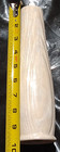 Bud Vase 10  Pearl White Wood Grain Vintage