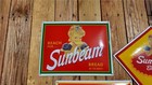 3 Porcelain Signs Red Goose Shoes For Boys   Girls Sunbeam Bread At His Best