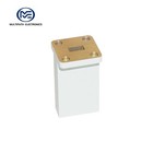 Wr28  2 4 Female  Orthogonal Waveguide To Coax Adapter  26 3     40 0 Ghz