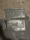 Illinois License Plates C646 507 Lat Sticker Expired In 2001