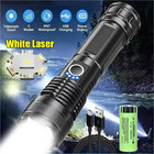90000lm High Power Xhp50 Led Flashlight Rechargeable Torch Zoom Usb Hand Lantern