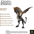 Game Of Thrones - Drogon Dragon Sculpt The Noble Collection New    