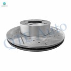Set 4 Front 312mm-rear 300mm Drilled Brake Rotors For 2011-2013 Bmw 328i Xdrive