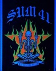 Rare Vintage Sum 41 All Killer No Filler 2001 Felt Black Light Poster 35x23 Nos