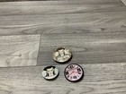 Boy George Culture Club 3 Vintage 1980s Buttons 