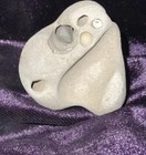 One Thru Hole Hag Stone  Natyrally Formed Cebtral Ca  2 x1 5   Pebbled  z8  
