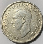 1943 S Australia One Florin Silver Foreign Coin