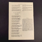 Originaal 1909 Carnegie Hall New York Theater Program Dr Ludwig Wullner - Rare 