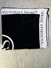 Rare Victoria   s Secret Blanket Luxury Black Pink Large 60    X 50    New