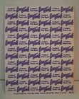 Vintage Lisa Frank Sticker Sheet S615 Jumbo Kissing Fish 