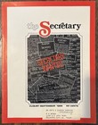 Rare Vintage 1969    the Secretary    Magazine Lot Of 2