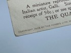 1908 Quaker Oats Ehtel Pettijohn Cereal Victorian Advertising Trade Card Antique