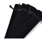 Horno 20 Pcs Velvet Drawstring Pen Pouch Sleeve Holder Single Pen Bag Case Penci