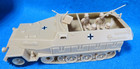 Airfix bmc Wwii German Hanomag For Toy Soldiers  54mm  Tan W  4 Figures