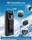Boblov A22 Portable 1080phd Mini Body Worn Camera Small Body Worn Action Camera