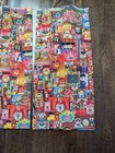 4 Xmas Gift Bags pouches 10 5 x 5  Hm W  russian Dolls  100 cotton Print Fab New