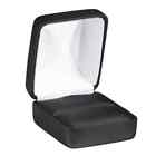 Ring Box New Black Jewelry Ring Gift Box Wedding Engagement Holder Storage Case