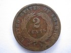 United States 1869 Bronze 2 Cents Fair