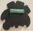 Vintage Budweiser Bud Dry Designated Driver Badge Pin Halloween Bat 90s Rare   