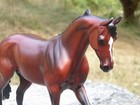 Peter Stone Bay Model Horse Lot Of 2 Traditional Vintage