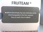 Fruiteam 2-in-1 Ergonomic Hip Seat Baby Carrier 0-36 Months Multi Position Carry