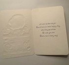 Vintage 1980s Hallmark Thanksgiving For Niece  Greeting Card Girl With Dog