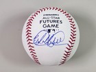 Estevan Florial Signed 2017 Futures Game Baseball Coa New York Yankees Guardians