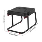 Yoga Headstand Bench Exercise Inversion Stool Workbench Upside Down Chair Usa