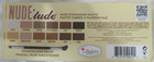 Thebalm Nude  tude Eyeshadow Palette 12 Colors Eye Shadow 100  Authentic Nib