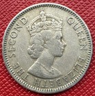 Cyprus 1955 Copper-nickel 50 Mils  Elizabeth Ii  Km  36