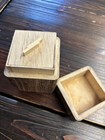 Japanese Tea Caddy Wooden Paulownia Tea Ceremony Tool