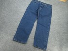 Nwt Wrangler Jeans Mens 38x30 Blue Relaxed Fit Dark Five Star New  fits 37x30 5 