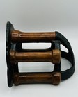 Antique 19th Century Cast Iron Equestrian Wall Mounted Horse Bridle tact Holder