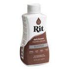 Rit Dye More For Clothes Liquid Aall Purpose Liquid Dye  Dark Brown  8 Oz New