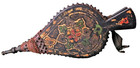 Leather Fire Bellows Late 19c Fireplace Leather Bellows  Beautifully Decorated