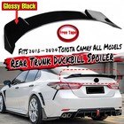Rear Trunk Spoiler Compatible With 2018-2024 Toyota Camry Se Xse L Le Xle Hyb   