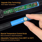 60w Electric Soldering Iron Welding Gun Tool Kit Solder Wire Desoldering Pump  
